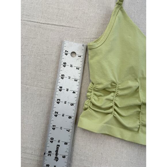 Free People Women's Green Tank Top Size XS - Picture 2 of 5
